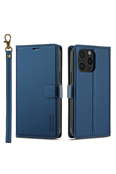 Choice For iPhone 17ProMax Blue 2 in 1 Removable Flip Leather Case For iPhone...