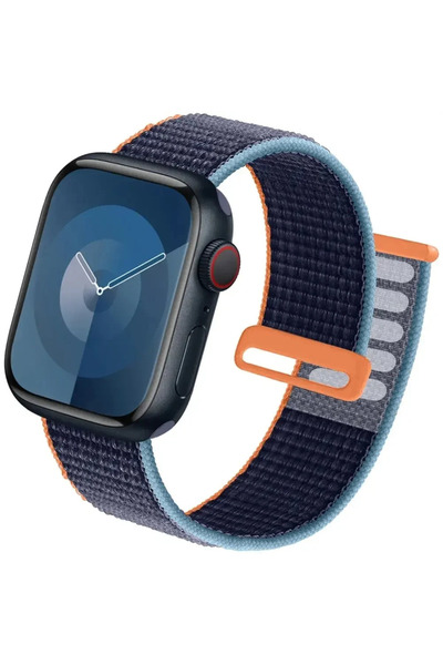 Choice65 38mm-40mm-41mm deep navy 68 Nylon loop Strap For Watch Bands 49mm Ul...
