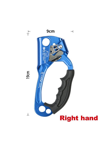 Choice Right-Blue Professional Outdoor Rock Climbing SRT Hand Ascender Device...
