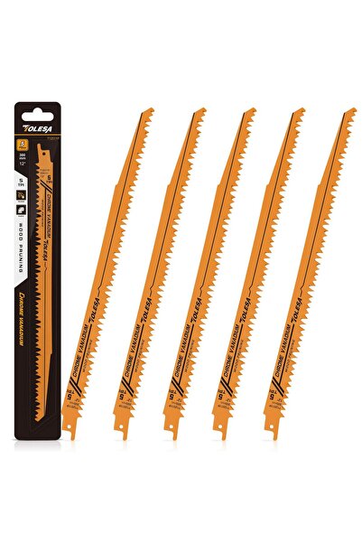 Choice 1.3mm Wood Cutting 12inch 300mm 5TPI TOLESA 5PCS 5/6TPI Wood Pruning R...