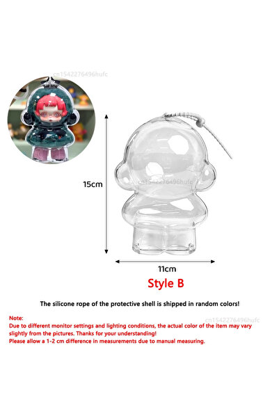 Choice No Doll NEW 1PC Case 1/3PCS For Skull Panda Protective Cover Transpare...
