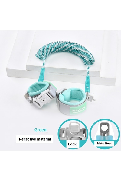 Choice 2m Green Kids Harness Anti Lost Wrist Outdoor Walking Hand Belt Band C...