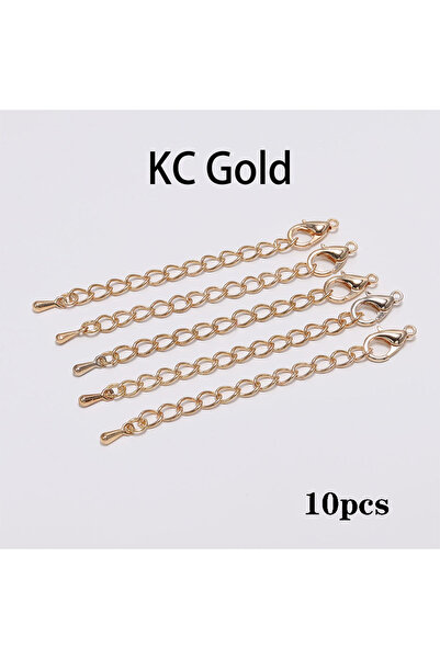Choice 50mm KC Gold10 10pcs/lot 50 70mm Tone Extended Extension Tail Chain Lo...