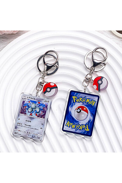 Choice7 6.2 cm 17 Pokémon Characters Pikachu Bulbasaur Jigglypuff Acrylic Key...