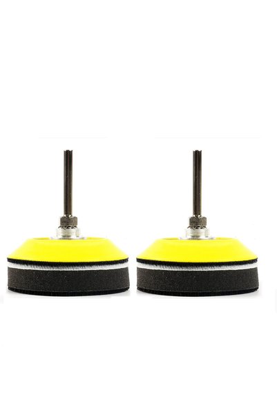 Choice1 3Inch 4Pcs 2/3Inch 50/75MM Hook and Loop Sanding Pad Kit 4/8Pcs with ...