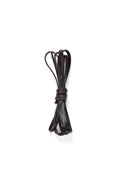 Choice 2.0mm x 2m Flat Coffee 2 Meters 3 Colors Retro Genuine Leather Cord 2-...