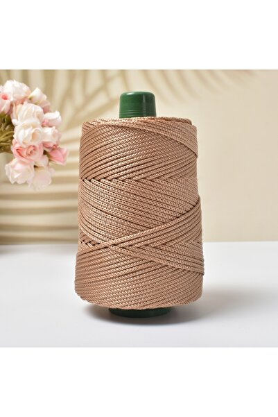 Choice Khaki 3mm Crocheting light weight Rope cool Hollow yarn to crochet Sum...