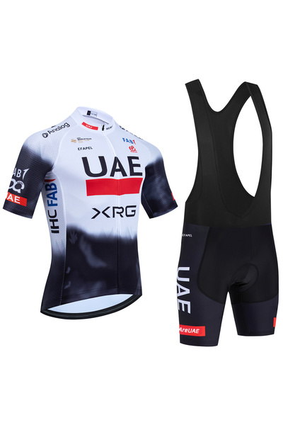 Choice L MULTI New Tour 2026 UAE Cycling Jersey Road Bike Maillot JERSEY Shor...