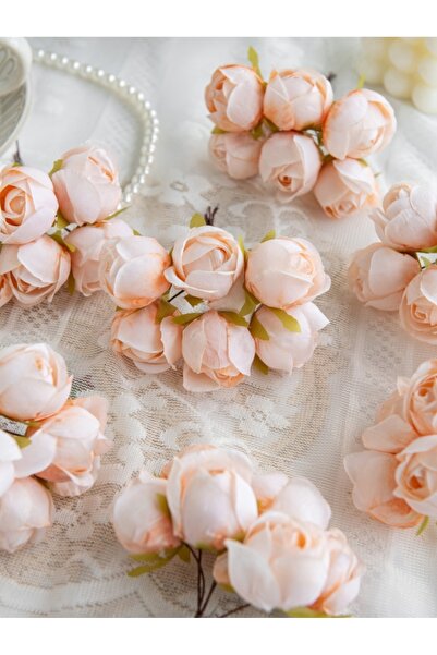 Choice6 1 pc color 11 Artificial Flowers Silk Mini Bouquet High Quality Outdo...