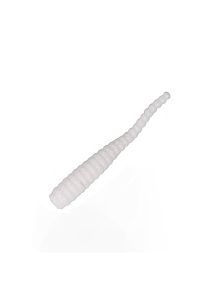 Choice B Rooblinos 20pcs Single Needle Tail Worm Micro 44mm Fishing Lure Ajin...