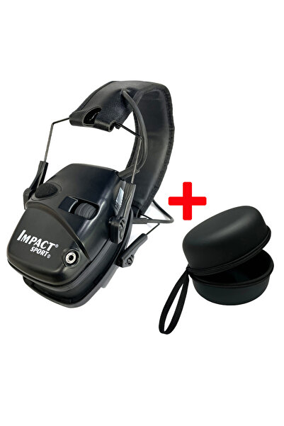 Choice black with case Outdoor Sports Anti-noise Impact Sound Amplification E...