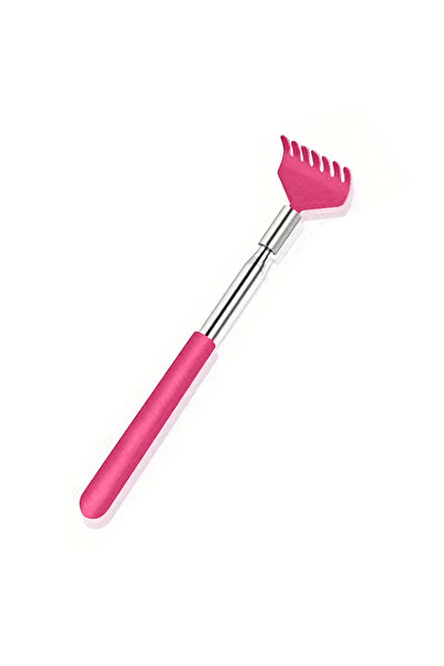 choice2 DUTRIEUX PINK أداة حك الظهر المحمولة القابلة للتمديد من الفولاذ المقا...