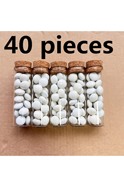 Choice 40 pieces 24 PCS 40 PCS Diameter 25mm 30ML Dragees Glass Bottle Cork G...