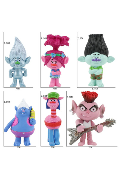 choice2 A 2026 Trolls Branch Critter Skitter Figure Cool Cute Kawaii Anime Fi...