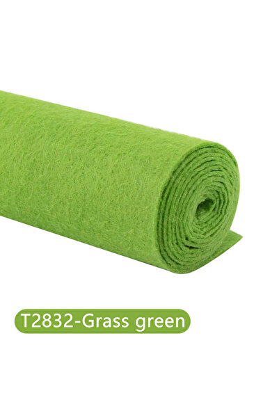 Choice 20x90cm N006-1 Grass green 1.0mm Thick 20*90cm Medium Hardness Felt Fa...