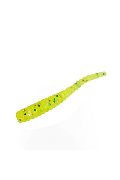 Choice A Rooblinos 20pcs Single Needle Tail Worm Micro 44mm Fishing Lure Ajin...