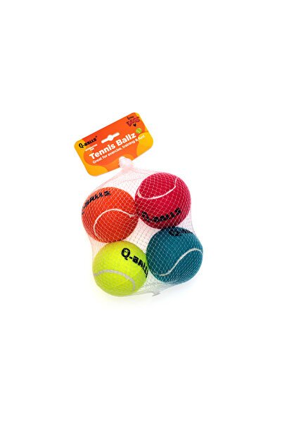 Choice Big A 4Pcs/Set Dog Toy Q-MONSTER Thick Walled Natural Squeak Chew Ball...