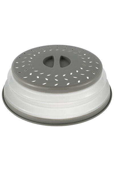 choice2 Grey Microwave Splash Guard Foldable Food Plate Microwave Cover Splas...
