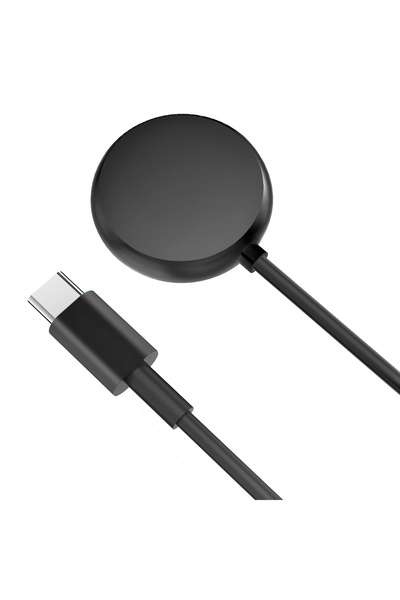 Choice شاحن USB-C أسود اللون لساعة Google Pixel 1 الذكية، كابل شاحن سريع بديل