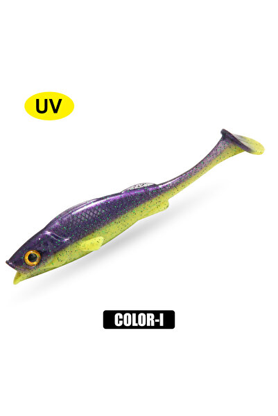 Choice 14cm 3pcs per pack Color-I Spinpoler Vigour Perch Shad Soft Swimbait F...