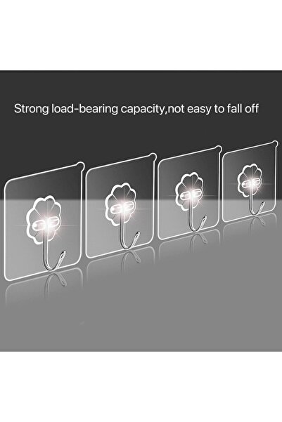 Choice 10PCs 10/20/30Pcs Non Punching Transparent Hook Multifunctional Househ...