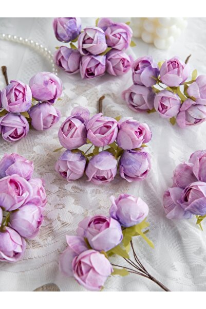 Choice9 1 pc color 8 Artificial Flowers Silk Mini Bouquet High Quality Outdoo...