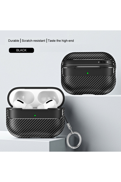 Choice For Airpods Pro 2 Black For Original Airpods Pro 2 Case Carbon Fiber T...