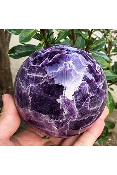 Choice 5.5-6cm dream amethyst Natural Dream Amethyst Ball, Polished Aier Crys...