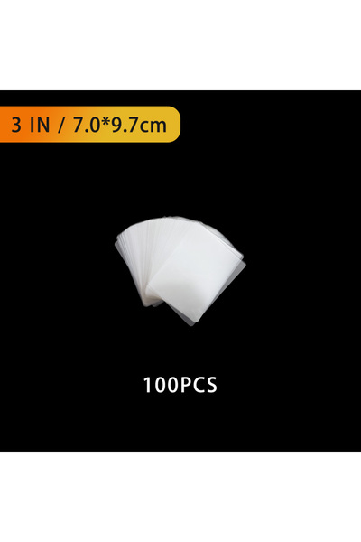 Choice 3inch 100pcs Thermal Laminating Film PET For Photo/Files/Card/Picture ...