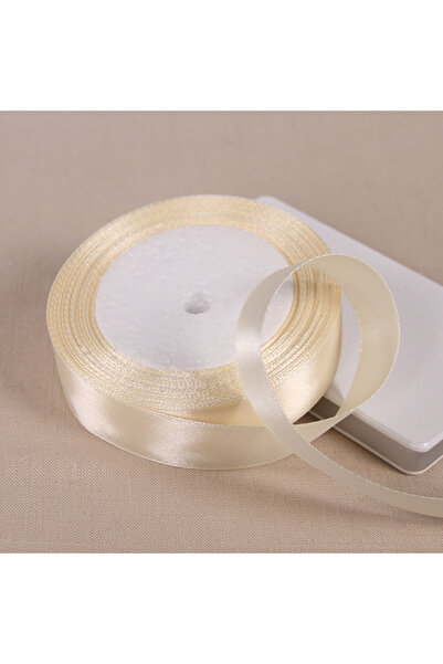 Choice Satin Ribbon 20mm beige 25 Yards 6/10/12/15/20/25/32/38/50/75mm Beige ...