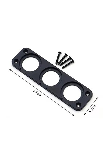 Choice1 kebidumei 3hole KEBIDUMEI Car Charger Socket Panel USB/Voltmeter/Ciga...