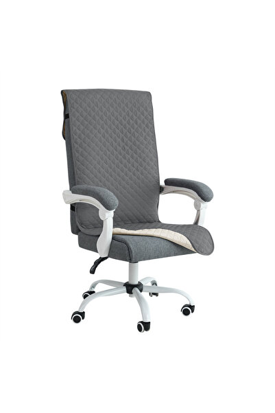 Choice6 A5 Dark grey pad 1PC Office Chair Cover Mat Anti-slip Long Boss Offic...
