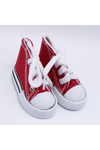 Choice Red 7.5CM Doll Sneakers Assorted Colors Doll Fashion Canvas Shoes for ...