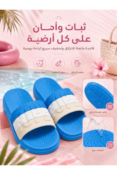 Generic Brand حذاء فتيات أنيق بنقوش القلوب وقوس بارز، مادة إيفا مقاومة للماء