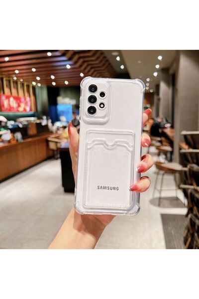 Choice Galaxy A53 5G Clear Card Bag Wallet Case for A53 A33 A73 A12 A13 A35 A...