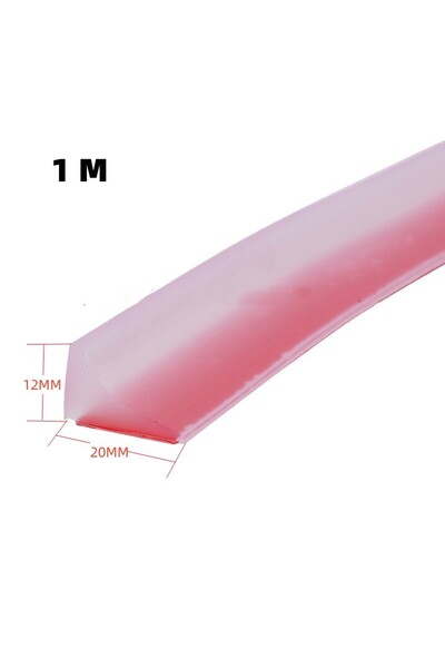 Choice clear 1M New Silicone Bathroom Water Stopper Dry Wet Separation Sealin...