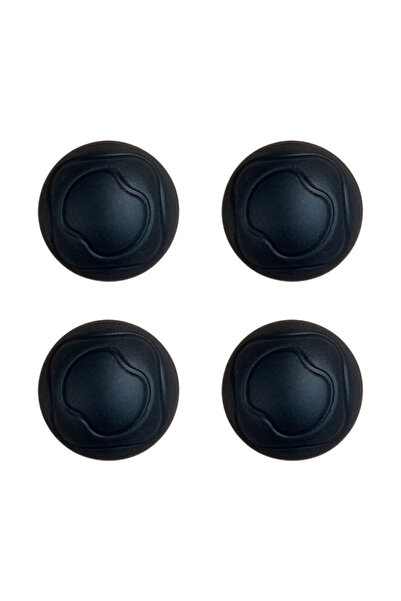 Choice black 4pcs Moon Chair Foot Cover Camping Chair Foot Protectors Stabili...