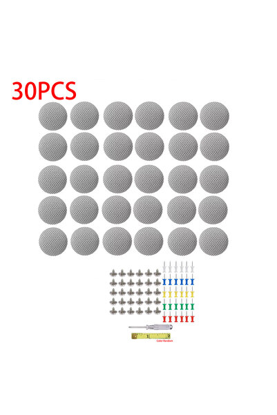 Choice3 30pcs Car Roof Lining Liner Repair Kit Fix Sagging Headliner Pins Buc...