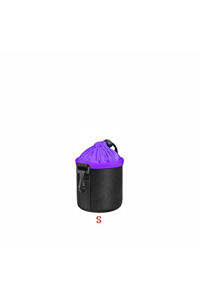 Choice purple S Size Waterproof Camera Lens Bag Drawstring Bag For Canon For ...
