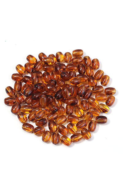 Choice8 6x8mm 100pcs 10-100pcs/lot Amber Color Acrylic Beads Oval Heart Pumpk...