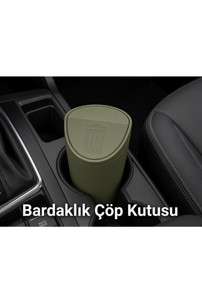 SepetZone Araç İçi Çöp Kovası - Otomobil Çöp Kutusu Organizatör