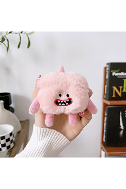 Choice For Airpods Pro 3 Pink Cute Cartoon Fur Earphone Case for Airpods Pro ...