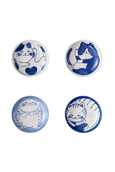 Choice 2x10cm 4pcs Mixed 4pcs Ceramic Sauce Dishes Sushi Plate Tableware Japa...