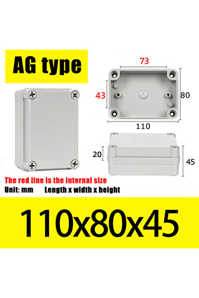 Choice21 AG110X80X45 AG Type Waterproof DIY Housing Instrument Case ABS Plast...