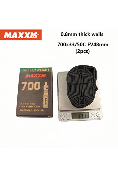 Choice 700x33-50 FV48 x2 2PCS MAXXIS WELTER WEIGHT Bicycle Inner Tube 26/27.5...