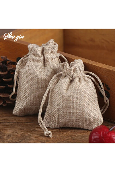 Choice 10x15cm-3.9x5.9in 50PC 50PCS 13X18/10X15/9X12/7X9CM Drawstring Burlap ...
