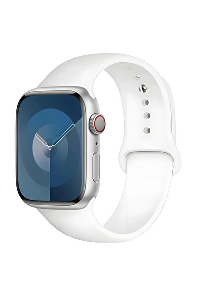 Choice97 38 40 41 S10-42mm SM 19 White ﻿ Original Silicone Strap For Watch Ba...