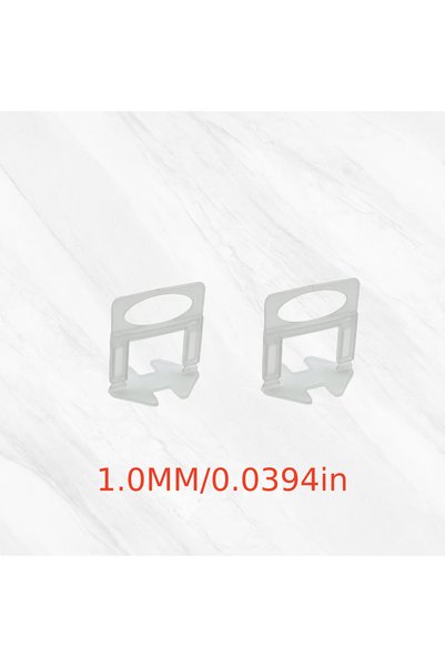 Choice5 100 قطعة مشبك 1.0 مم، 270 قطعة مشابك، و90 قطعة نظام تسوية البلاط البل...