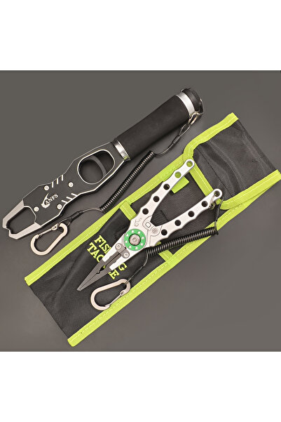 Choice FCP-572 ANFS Fishing Lip Gripper Pliers Tool - Fish Lip Gripper with S...