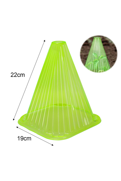Choice6 30pcs green 5-50pcs Garden Plant Cloches Plant Garden Protective Cove...